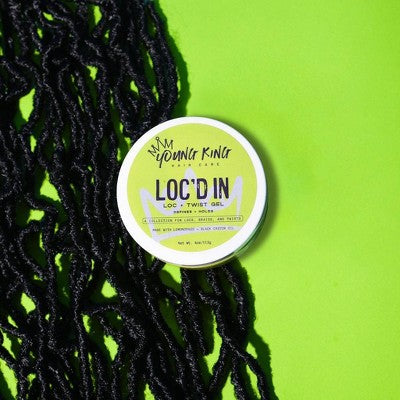 Young King Hair Care Loc and Twist Hair Gel - 4oz
