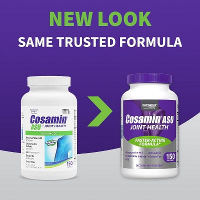 Cosamin ASU Joint Health Capsules for Active Lifestyle Support, Joint Comfort, and Cartilage Protection 150 Ct