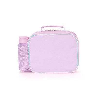 Locker Club Kids Lunch and Hydration Set Lunch Sack - Pink: Zipper Closure