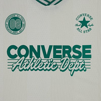 Converse Boys' Soccer Jersey - Gray/Green M