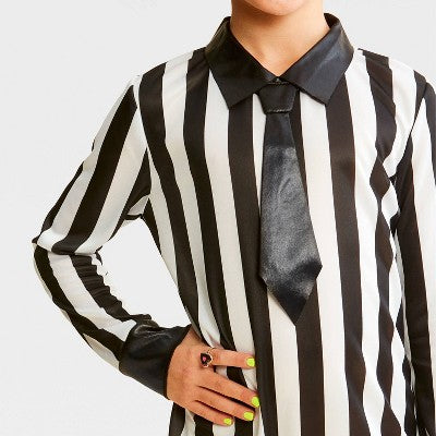 Kids' Striped Jumpsuit Halloween Costume S - Hyde & EEK! Boutique: Fairytale Storybook Look