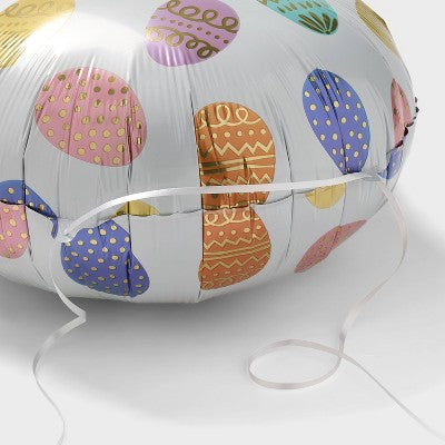 3pc Easter Grab and Go Pre-Filled Helium Balloon - Spritz