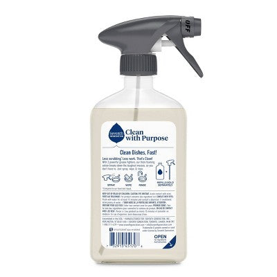Seventh Generation Free & Clear Power Plus Foaming Dish Spray Soap - 16 fl oz