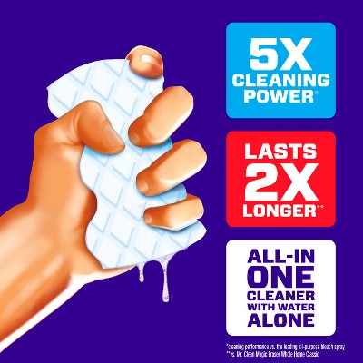 Mr. Clean Unscented Magic Eraser Whole Home Extra Durable Multi-Purpose Cleaner - 5ct