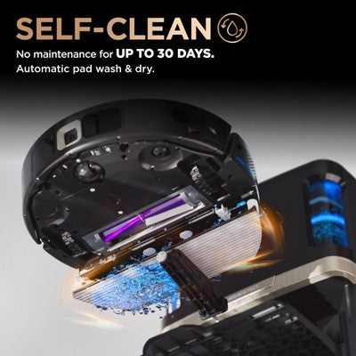 Shark Power Detect 2-in-1 Robot Vacuum and Mop with NeverTouch Pro Base - RV2820ZE (LOCAL PICKUP ONLY)
