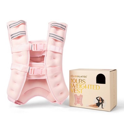 Blogilates 10 Pound Weighted Vest - Pink