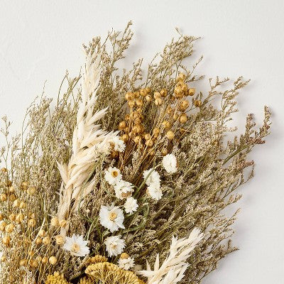 25" Preserved Spring Grass and Flower Stems Bundle - Hearth & Hand with Magnolia (LOCAL PICKUP ONLY)
