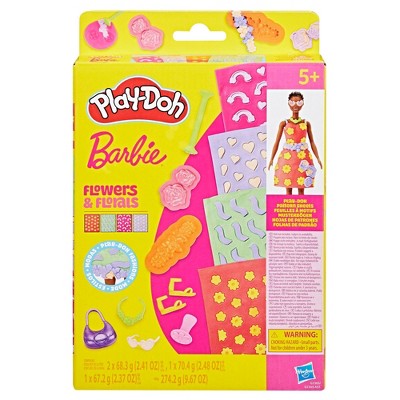Play-Doh Barbie Flowers and Florals Pattern Pack