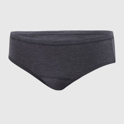 Hanes Girls' 4pk Hipster Period Underwear Moderate Protection - colors may vary 8