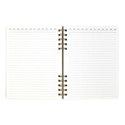 Altitude 160pg Ruled Journal 6"x8" With Erasable Cover And Wet Erase Marker