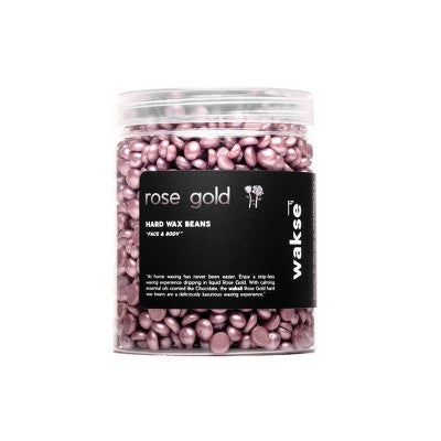 Wakse Mini Rose Gold Women's Hard Wax Beans - 4.8oz