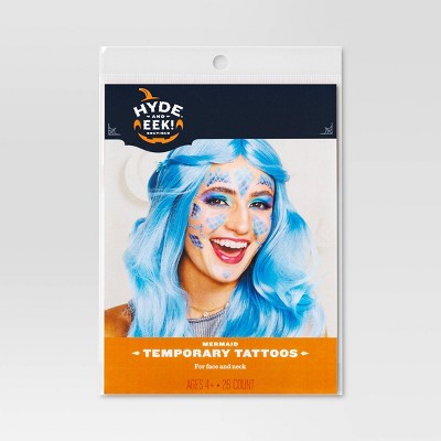 Mermaid Bubble Pearl Bag Of Temporary Costume Tattoos - Hyde and EEK! Boutique
