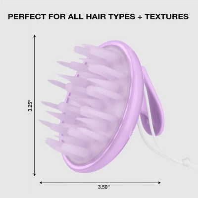 Conair Scalp Massager Shampoo Hair Brush - All Hair - Purple