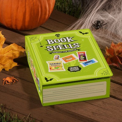 HERSHEY'S Chocolate & Sweets Assorted Trick or Treat Halloween Candy Spell Book Box - 30.51oz/72pc
