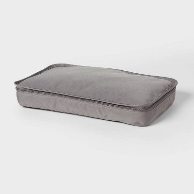 Collapsible Rolling Tote Radiant Gray - Brightroom