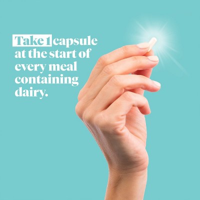 Enzymedica Digest Gold Fast-Acting Vegan Dairy Results for Full Dairy and Lactose Relief Capsules - 30ct