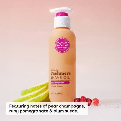eos Cashmere Shave Oil Pink Champagne - 6 fl oz
