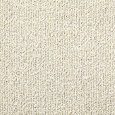 Wilmington Upholstered Round Ottoman Cream Boucle (KD) - Threshold designed with Studio McGee: Transitional Padded Bench, Wood Frame (LOCAL PICKUP ONLY)
