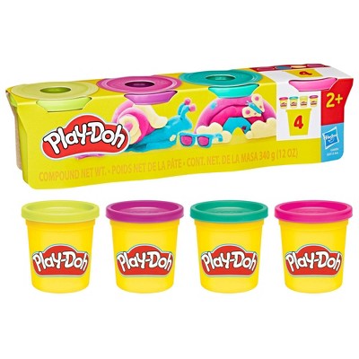 Play-Doh Vibrant Colors 4 Pack Gift for Kids Ages 2 and Up