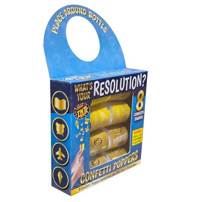 TNT Fireworks Resolution Poppers Fireworks - 8pk
