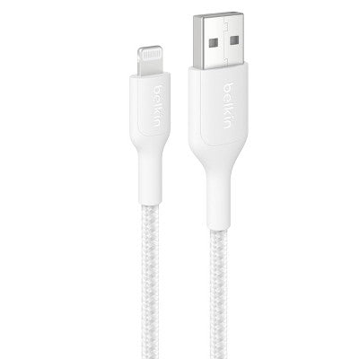 Belkin 3.3' 2pk USB-A to Lightning Cable - White