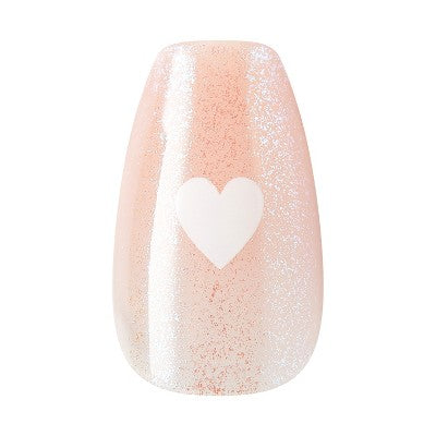KISS Nails CORE Press-On Fake Nails - Short Coffin - Cheers - 35ct