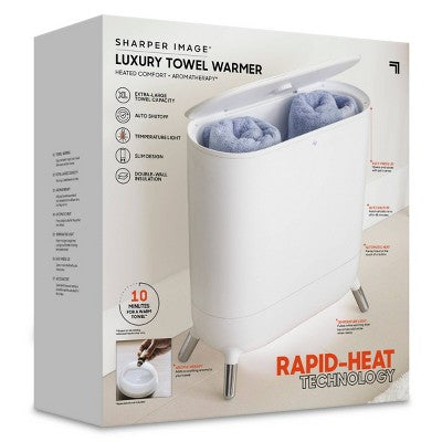 Sharper Image Towel Warmer White (LOCAL PICKUP ONLY)