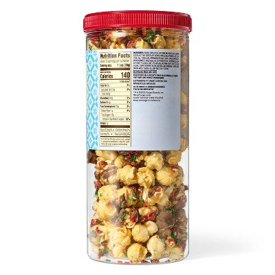 Christmas Milk Chocolate Drizzle Kettle Corn Popcorn - 13oz - Favorite Day