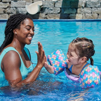 Ariel Disney Swim Trainer Kids' Life Jacket Vest - Youth (Sized by Weight): Polyester Safety Vest