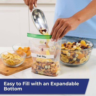 Hefty XL Sandwich Expand and Fill Food Storage Bags - 130ct