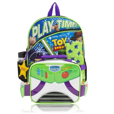 Disney Toy Story 5pc Set Backpack - Green