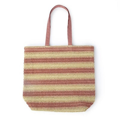 Woven Tote Brown - Bullseye's Playground