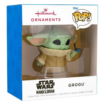 Hallmark Funko POP! Star Wars: The Mandalorian Grogu Christmas Tree Ornament