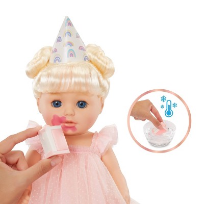 BABY Born 14'' Birthday Doll - Blue Eyes: Soft Body, Blonde Hair, Accessories Included