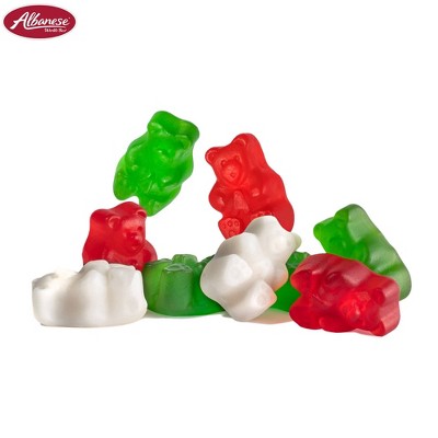 Albanese World's Best Christmas Candy Gummi Bears Candies Stocking Stuffers - 8.5oz