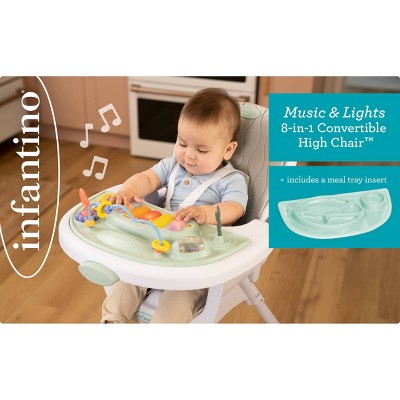Infantino Music and Lights 8-in-1 Convertible High Chair (LOCAL PICKUP ONLY)