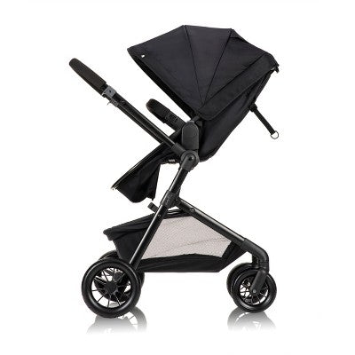 Evenflo Pivot Modular Travel System with LiteMax Infant Car Seat with Anti-Rebound Bar - Casual Gray (LOCAL PICKUP ONLY)