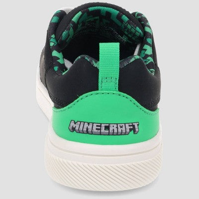 Kids' Minecraft Court Shoes - Black KIDS SIZE 11