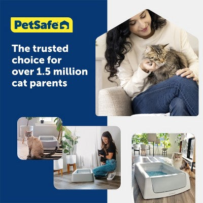 PetSafe ScoopFree Complete Plus Self-Cleaning Cat Litter Boxwith Disposable Crystal Litter Tray (LOCAL PICKUP ONLY)
