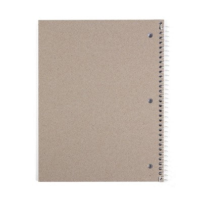 Yoobi SmileyWorld 1 Subject Notebooks 8"x10.5" Wide Ruled Blush Smiley, School Supplies