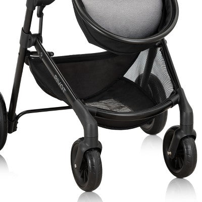 Evenflo Pivot Modular Travel System with LiteMax Infant Car Seat with Anti-Rebound Bar - Oxford Black (LOCAL PICKUP ONLY)