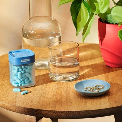Cabinet Health Acetaminophen Pain Reliever and Nighttime Sleep Aid Refillable Glass Bottle - 120ct