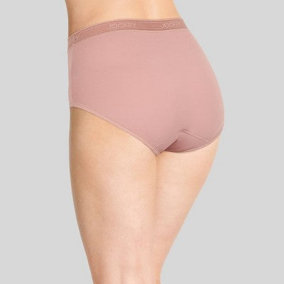 Jockey Generation Women's Period Undies Briefs 2pk - Rose Burgundy XXXL: Leak-Resistant, High Rise, Tagless