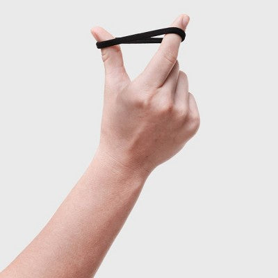 Kitsch Eco-friendly Nylon Elastics - 20pk - Black