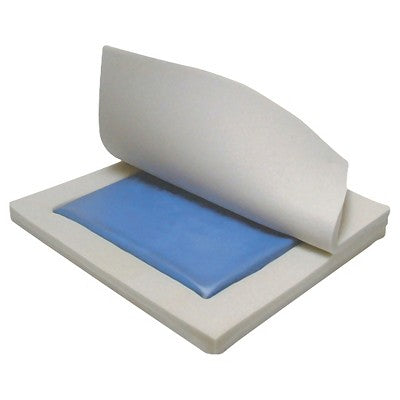 Drive Medical Gel "E" Skin Protection Wheelchair Seat Cushion, 18" x 16" x 3"