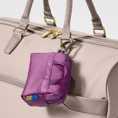 Multi-function Weekender Mini Coin Pouch Plum - Open Story