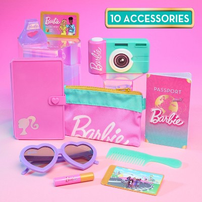 Barbie Travel Rolling Luggage Set - 10pc