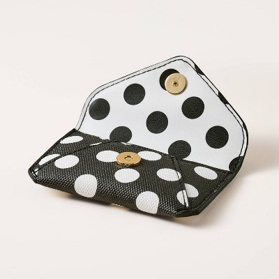 Polka Dot Envelope Card Case - kate spade new york x Target Black/White