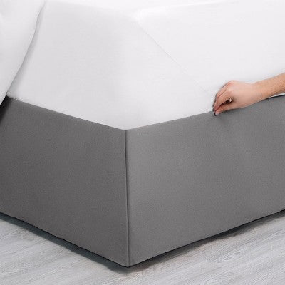 Martex Inverted Pleat Navy Queen Bed Skirt