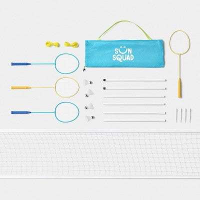 Large Badminton Set 10pc - Sun Squad (LOCAL PICKUP ONLY)